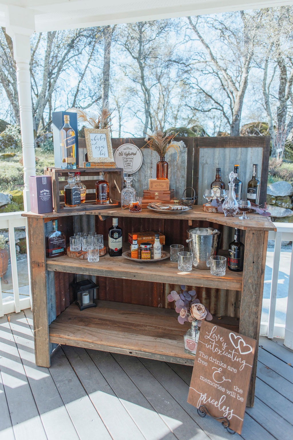 Wedding Trends 2021: Rustic Bar • Sacramento Bride & Groom